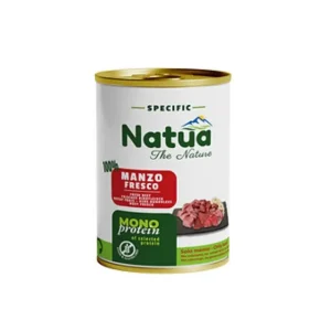 Natua Specific Manzo Monoprotein Lattina 400g Cani
