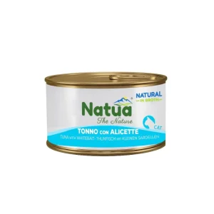Natua Natural Tonno e Alicette in Brodo Lattina 85g Gatti