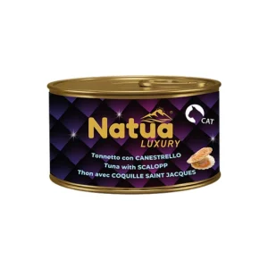 Natua Luxury Tonnetto e Canestrello Lattina 85g Gatti