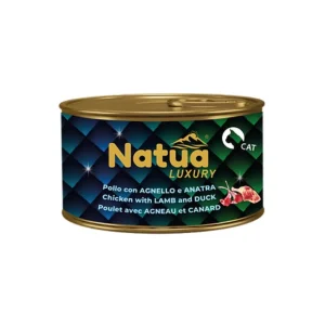 Natua Luxury Pollo Agnello e Anatra Lattina 85g Gatti