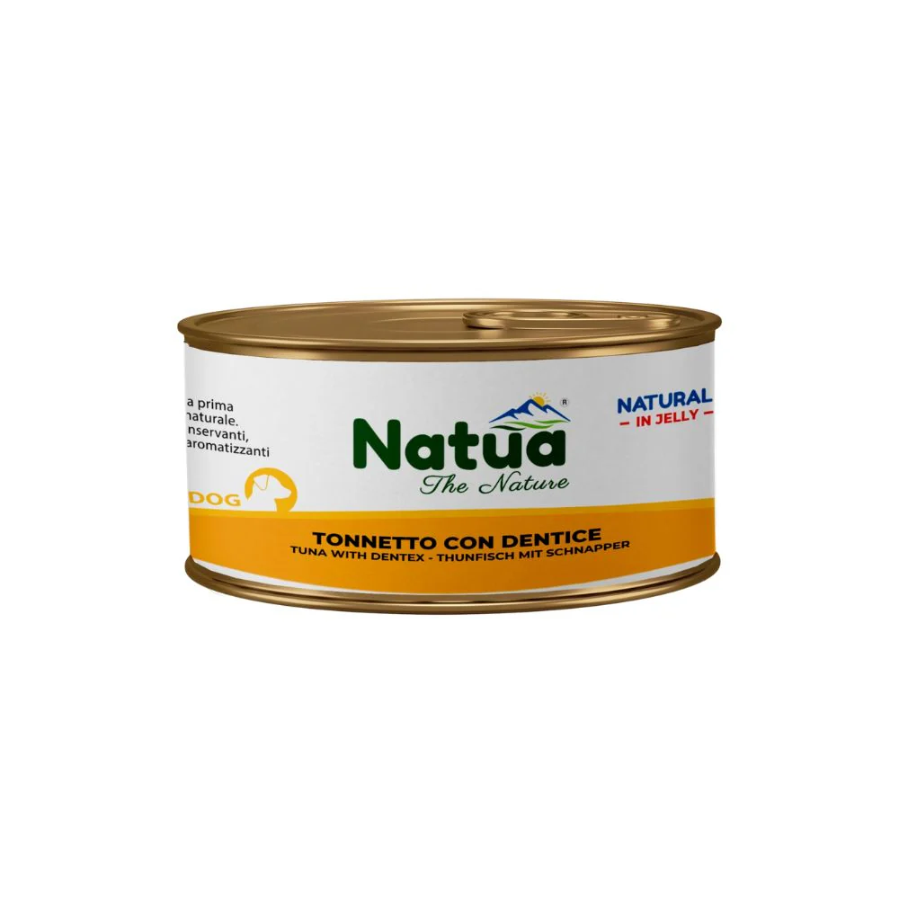 Natua Natural Tonnetto e Dentice in Jelly Lattina 150g Cani - immagine 2