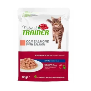 Trainer Natural Bocconcini di Salmone Bustina 85g Gatti Adulti