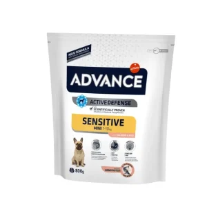 Advance Sensitive Mini con Salmone 800g Crocchette Cani Adulti