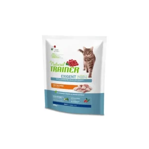Trainer Natural Cat Exigent Tacchino 300g Crocchette Gatti Adulti