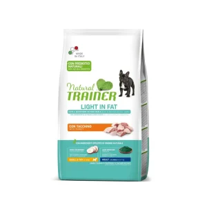 Trainer Ideal Weight Tacchino 800g Crocchette Cani Small e Toy Adult