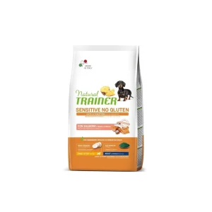 Trainer Sensitive Salmone Small e Toy 800g Crocchette Cani Adulti