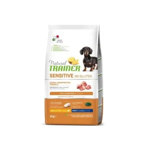 Trainer Sensitive Maiale 2kg Small e Toy Crocchette Cani Adult