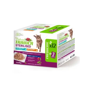 Trainer Bocconcini Merluzzo e Tacchino Multipack 12x85g Gatti Sterilizzati