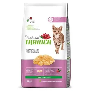 Trainer Natural Young Pollo 1.5Kg Crocchette Gatti (7-12 mesi)