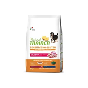 Trainer Sensitive Coniglio Medium Maxi 3kg Crocchette Cani Adult