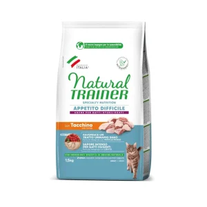 Trainer Appetito Difficile Tacchino 1,5kg Crocchette Gatti Adulti