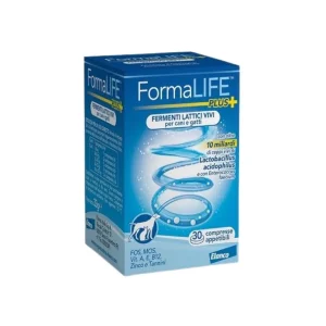 Formalife Plus Fermenti Lattici Vivi Cani e Gatti 30 Compresse