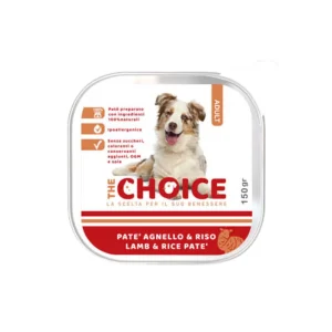 The Choice Agnello e Riso Adult 150g Vaschetta Cani