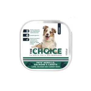 The Choice Agnello Salmone e Carote Adult 150g Vaschetta Cani