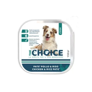 The Choice Pollo e Riso Adult 150g Vaschetta Cani