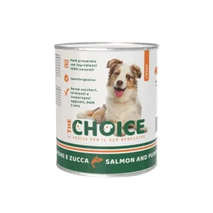 The Choice Salmone e Zucca Adult 400g Lattina Cani