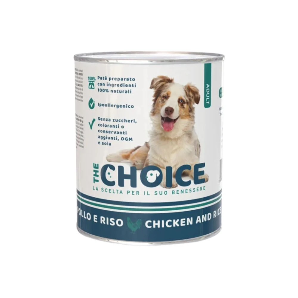 The Choice Pollo e Riso Adult 400g Lattina Cani - immagine 2