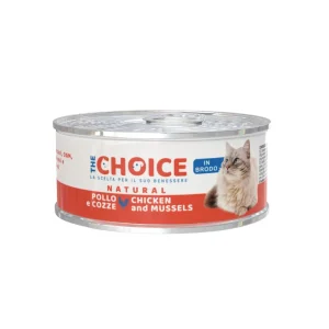 The Choice Natural Pollo e Cozze 70g Lattina Gatti Adulti