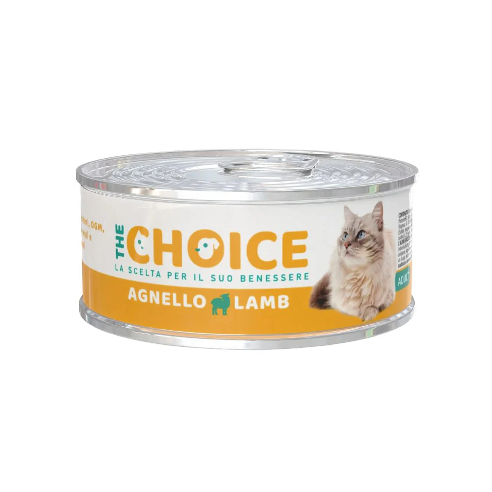The Choice Agnello Adult 80g Lattina Gatti - immagine 2
