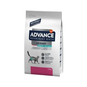 Advance Urinary Sterilized Low Calorie 7,5Kg Crocchette Gatti Adulti