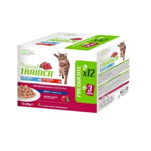 Trainer Bocconcini Tonno e Manzo Multipack 12x85g Gatti Adulti