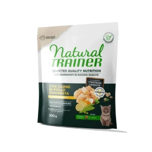 Trainer Natural Selected Quality Nutrition Pollo 300g Crocchette Gattini Kitten