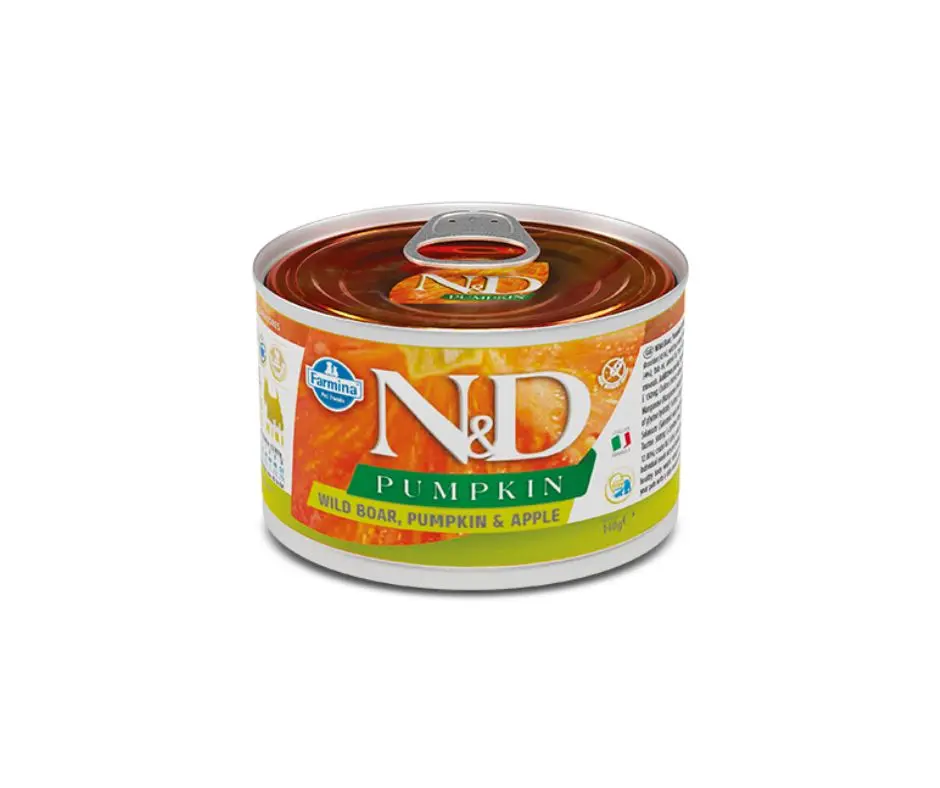 Farmina N&D Pumpkin Cinghiale Zucca Mela 140g Lattina Cani Adulti - immagine 2