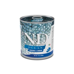 Farmina N&D Ocean Aringa e Gamberetti 285g Lattina Cani Adulti