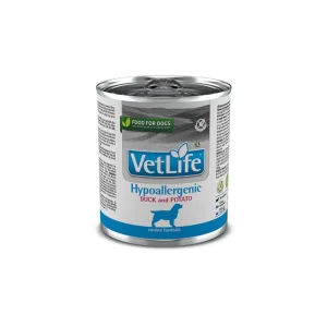 Farmina Vetlife Hypoallergenic Anatra e Patate 300g Lattina Cani
