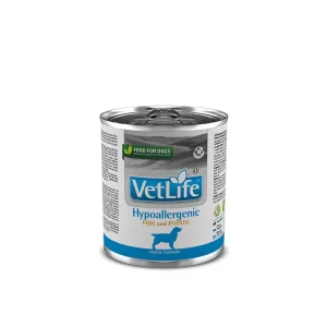 Farmina Vetlife Hypoallergenic Pesce e Patate 300g lattina Cani