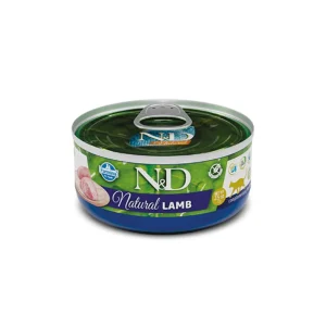 Farmina N&D Natural Agnello Lattina 70g Gatti Adulti