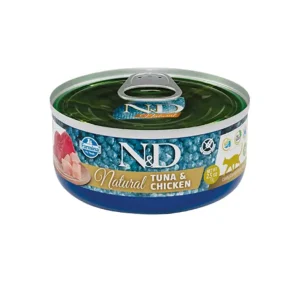 Farmina N&D Natural Tonno e Pollo 70g Lattina Gatti Adulti