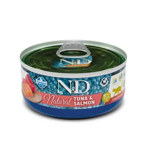 Farmina N&D Natural Tonno e Salmone 70g Lattina Gatti Adulti