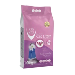 VanCat Talco Lettiera Agglomerante 10kg Gatti e Gattini
