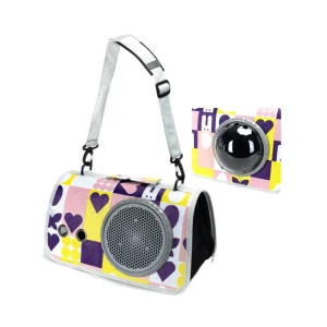 Nobleza Borsa Trasportino Pieghevole per Cani e Gatti Mis. M 37x22xh20cm 25kg