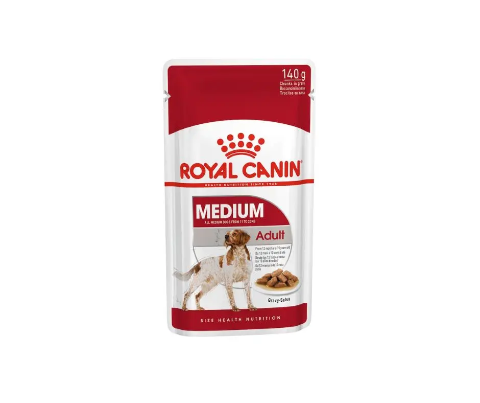 Royal Canin Medium Adult Bocconcini in Salsa 140g Bustina Cani Adulti - immagine 2