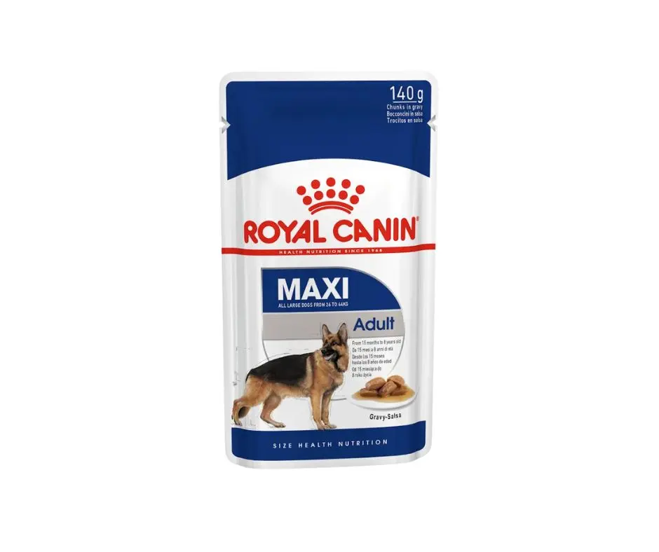 Royal Canin Maxi Adult Bocconcini in Salsa 140g Bustina Cani Adulti - immagine 2