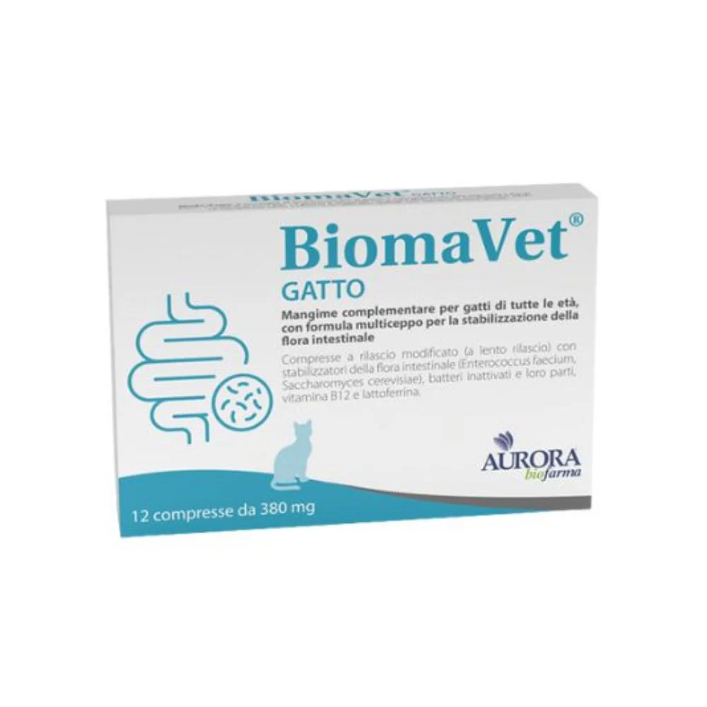 Biomavet Gatto 380mg 12 compresse per gatti