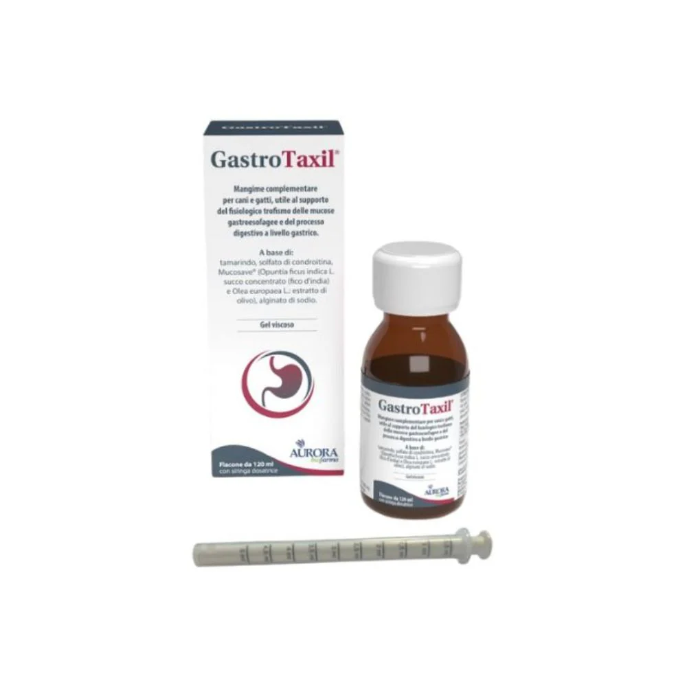 Aurora BioFarma Gastrotaxil 120ml per Cani e Gatti