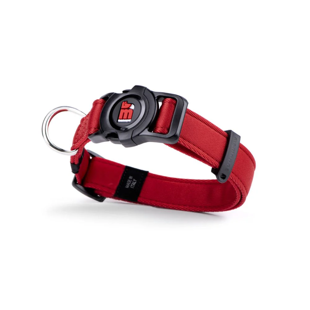 MyFamily Collare MemoPet Rosso S-M 25-45 cm per Cani - immagine 2