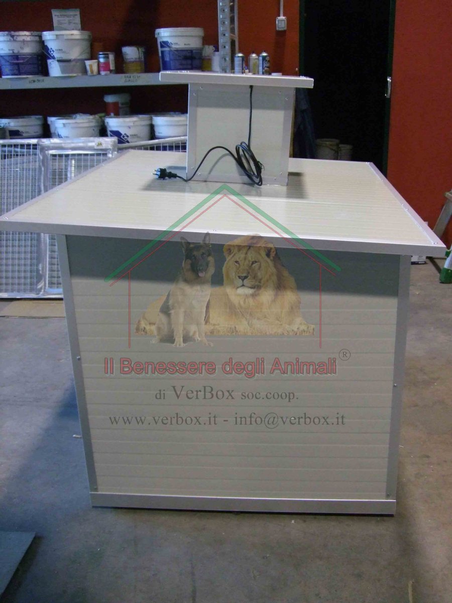 Cuccia Coibentata Riscaldata sp.40mm con Comignolo Portalampada - immagine 3