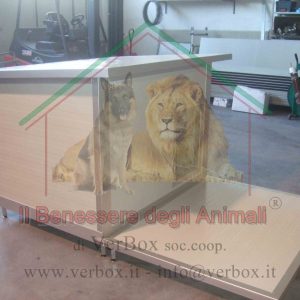 Cuccia in coibentato con PEDANA – sp.40 mm