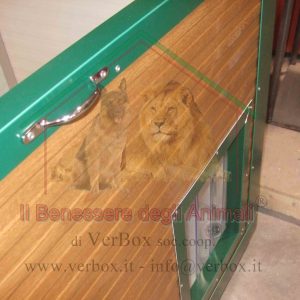 Maniglia frontale per cuccia