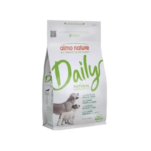 Almo Nature Daily Agnello, Pollo e Riso 1,2Kg Crocchette Cani All Breed Scadenza Prodotto 30/11/2025
