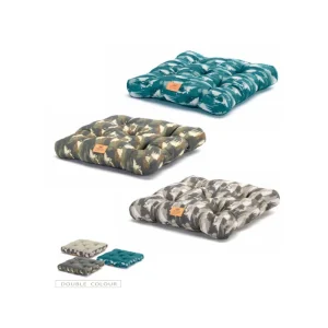 Ferplast Dado 65 Cuscino in cotone per cani e gatti Colore Verde, Marrone o Tortora