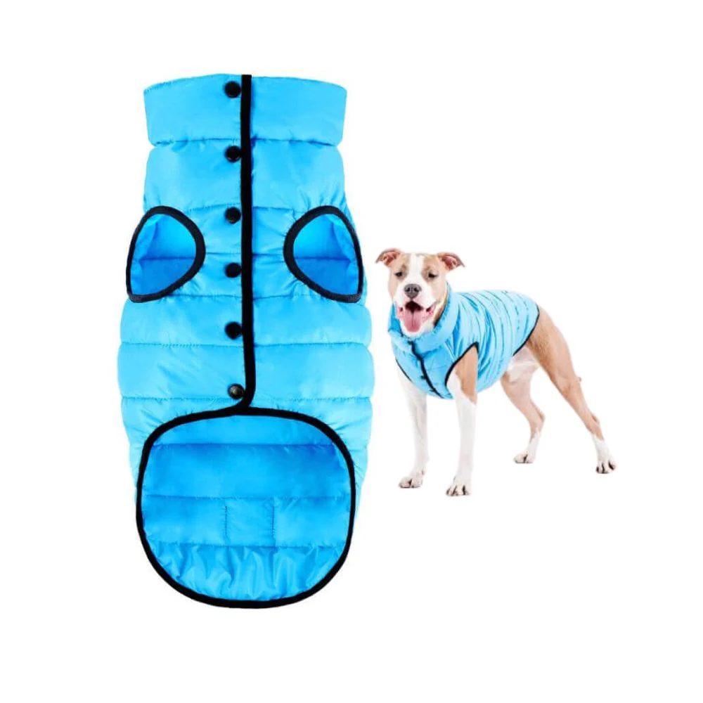AiryVest Piumino Jacket One Blu M50 cm per Cani