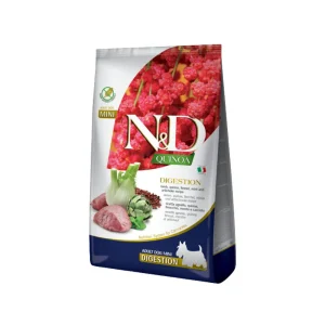 Farmina N&D Quinoa Digestion Agnello 800g Crocchette Cani Mini Adult