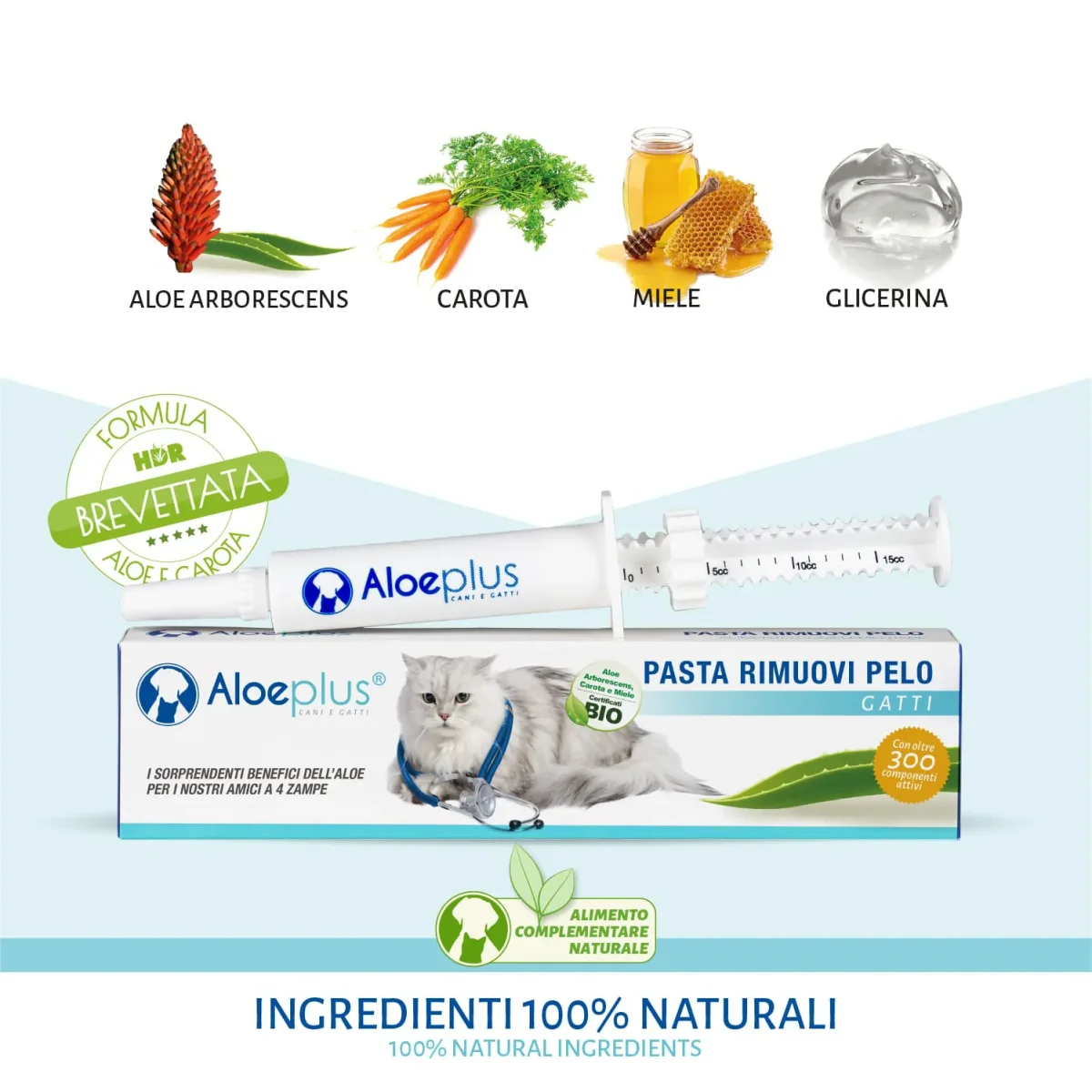Aloeplus pasta rimuovi pelo - immagine 3