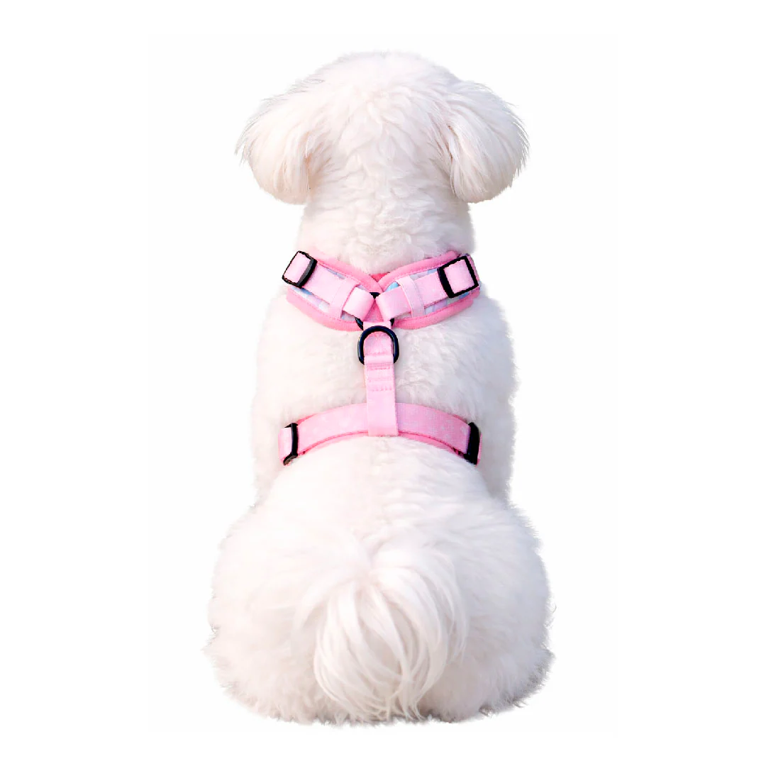 Pettorina ad H morbida - regolabile - mod. little mermaid - immagine 2