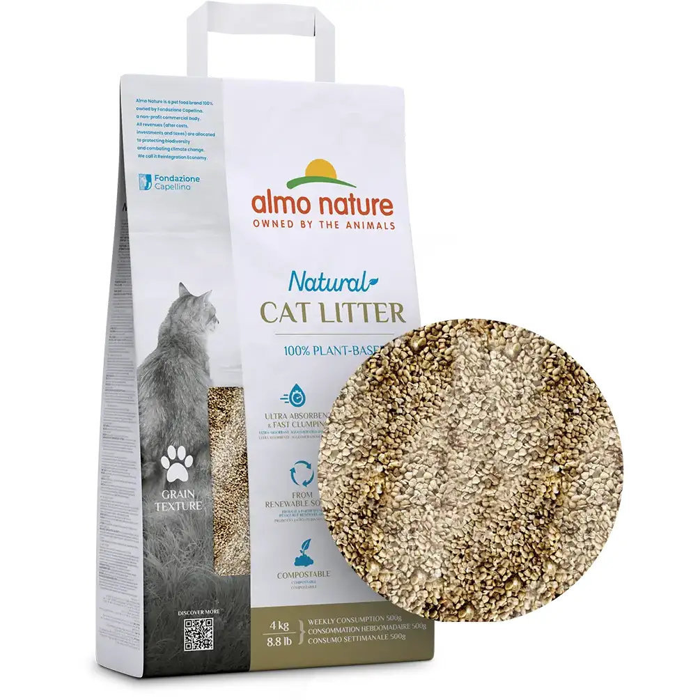 Almo Nature Cat Litter - Grain Texture - immagine 2